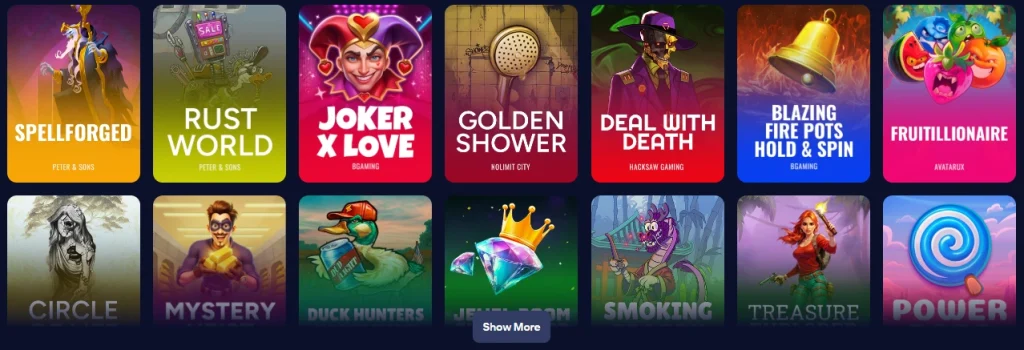Προεπισκόπηση σελίδας συνεργάτη του Spinbara Casino